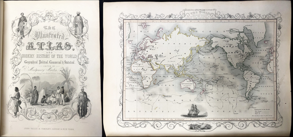 12-Atlases Map By John Tallis