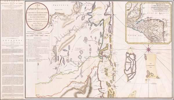 17-Central America Map By William Faden