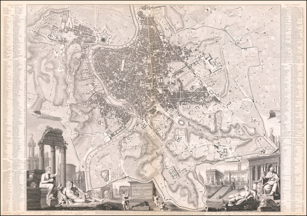 64-Rome Map By Paul Letaroully