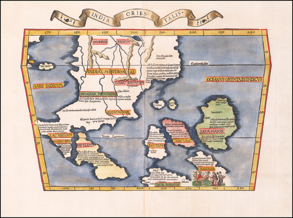 13-Southeast Asia, Indonesia, Malaysia, Thailand, Cambodia, Vietnam and Other Islands Map By Loren