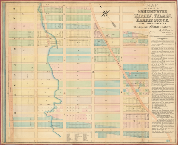 35-New York City Map By John Bute Holmes