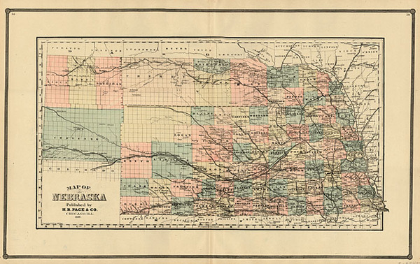 80-Plains Map By HR Page & Co.