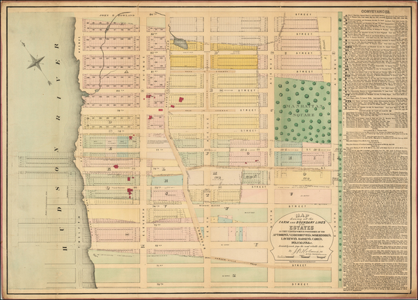 68-New York City Map By John Bute Holmes