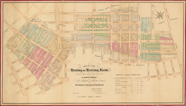 92-New York City Map By John Bute Holmes