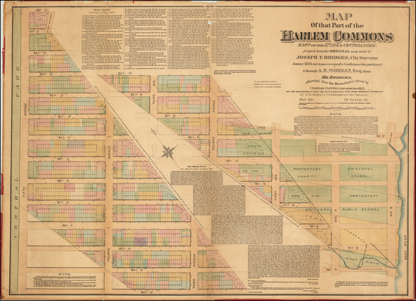 34-New York City Map By John Bute Holmes