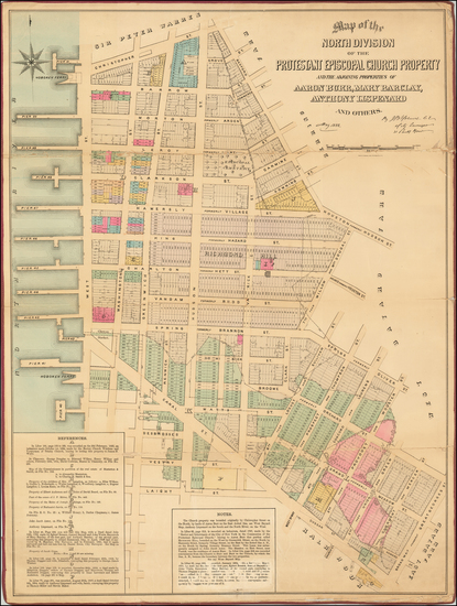 88-New York City Map By John Bute Holmes