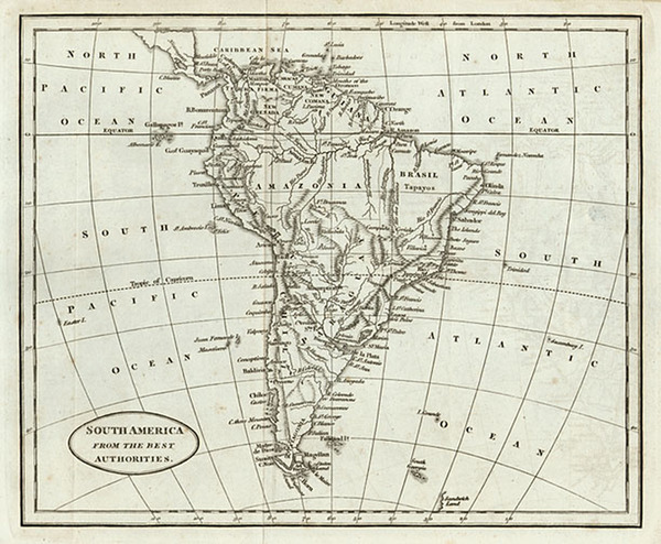 46-South America Map By John Payne