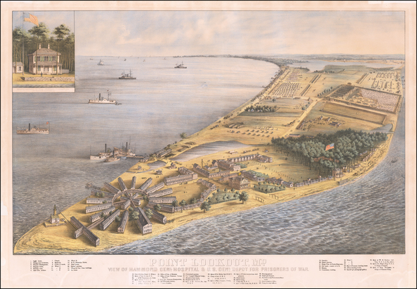 78-Maryland Map By E. Sachse & Co.