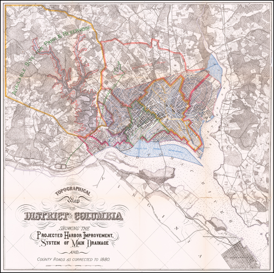 89-Washington, D.C. Map By 