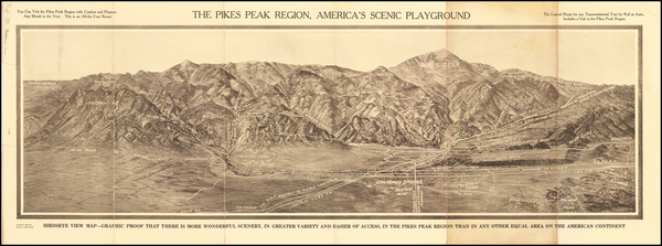 3-Colorado and Colorado Map By W. S. Hinshelwood