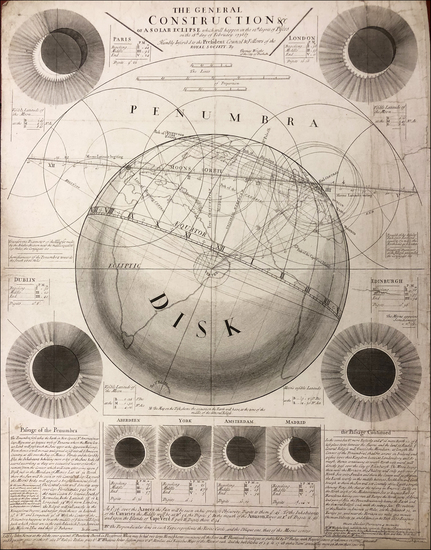 90-Celestial Maps Map By John Senex