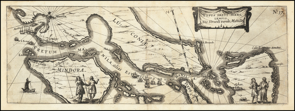 9-Philippines Map By Joris van Spilbergen