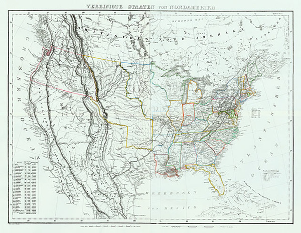 51-United States Map By Carl Flemming