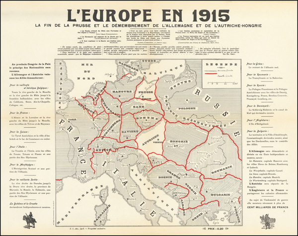 61-Europe Map By E. Robert / S. J.