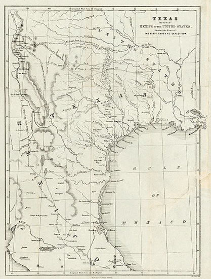 24-Texas, Plains and Southwest Map By W. Kemble