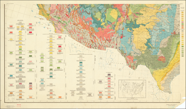 27-Texas Map By U.S. Geological Survey