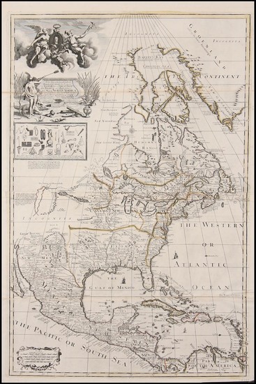 84-United States, North America and Canada Map By George Willdey