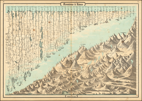 23-Curiosities Map By Alvin Jewett Johnson  &  Benjamin P Ward