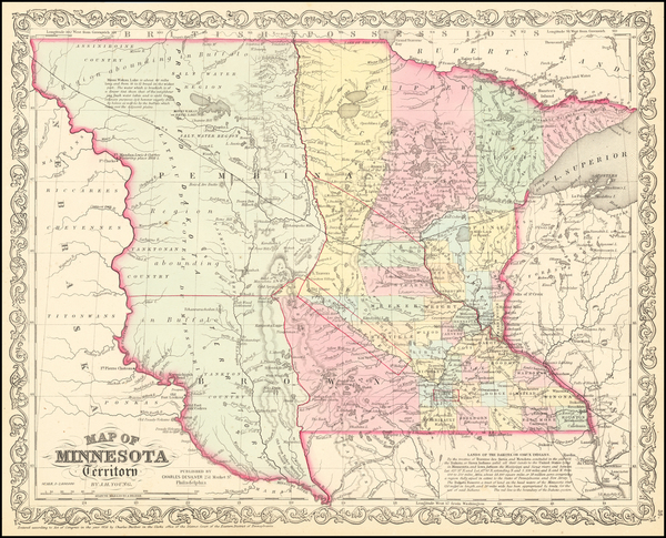 25-Minnesota, North Dakota and South Dakota Map By Charles Desilver