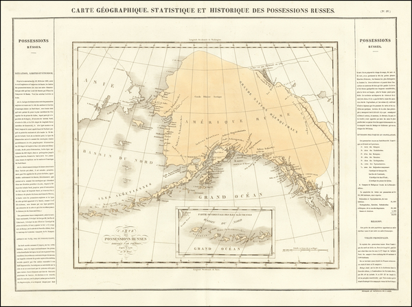 25-Alaska Map By Jean Alexandre Buchon