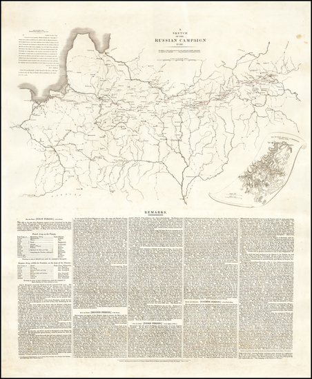 20-Poland, Russia and Ukraine Map By John Cary