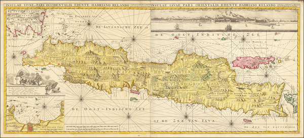 82-Indonesia Map By Gerard Van Keulen