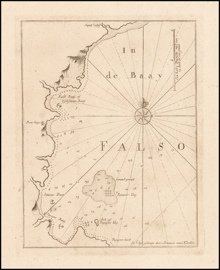 49-South Africa Map By Johannes II Van Keulen