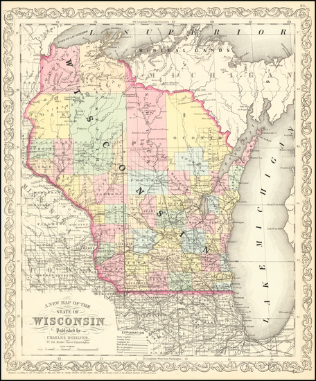 74-Wisconsin Map By Charles Desilver