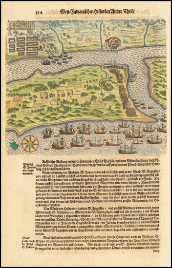 6-Florida Map By Theodor De Bry