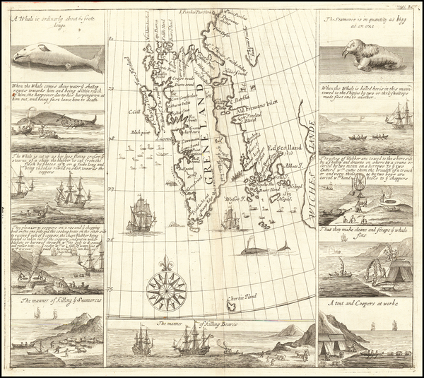 41-Northern Hemisphere, Polar Maps, Russia and Scandinavia Map By John Churchill