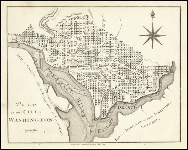 4-Washington, D.C. Map By John Stockdale