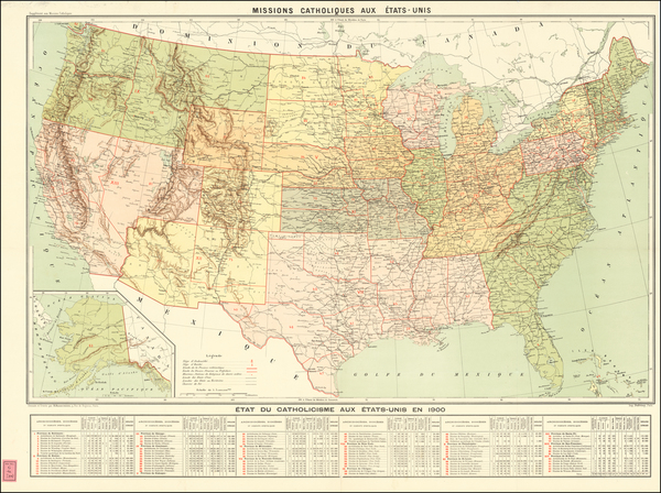 87-United States Map By Dufrenoy