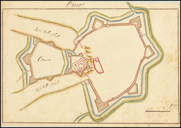 94-France and Curiosities Map By Anonymous