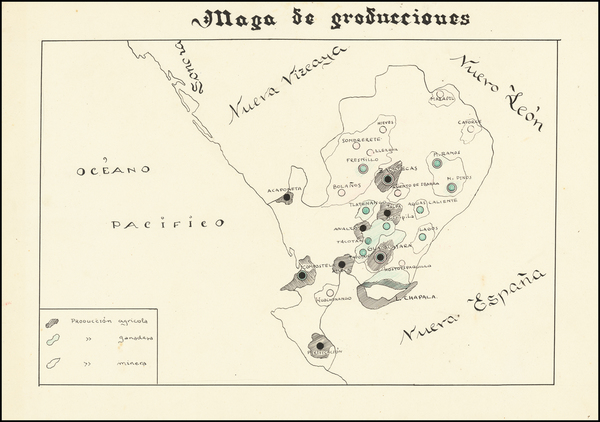 83-Mexico Map By Anonymous