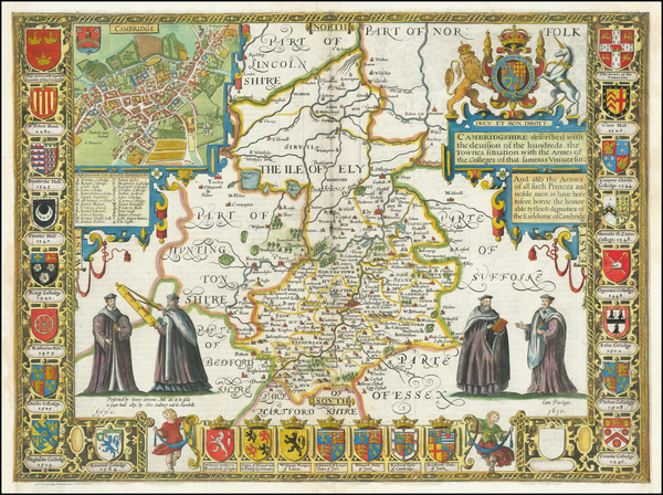 87-England Map By John Speed