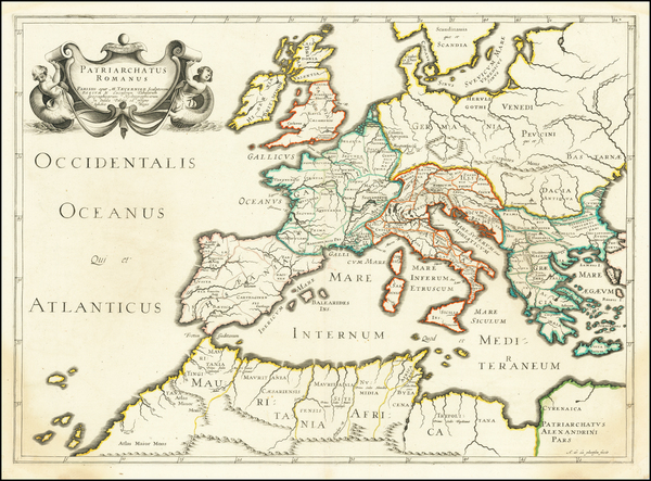 50-Europe Map By Melchior Tavernier