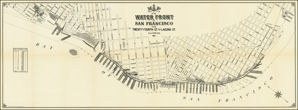 48-San Francisco & Bay Area Map By Britton & Rey