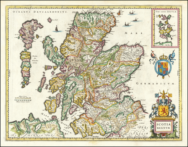 34-Scotland Map By Jan Jansson