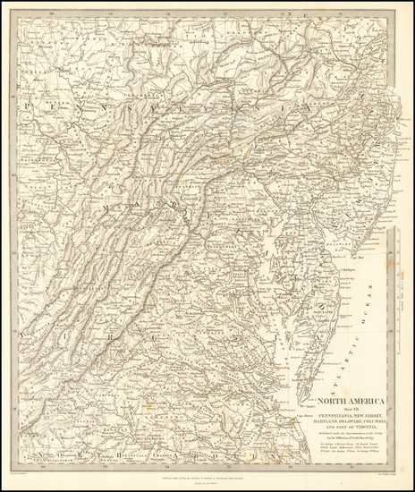 74-Mid-Atlantic and Southeast Map By SDUK