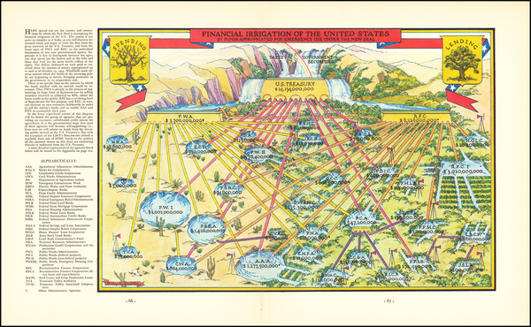 60-Pictorial Maps and Curiosities Map By Leroy H. Appleton