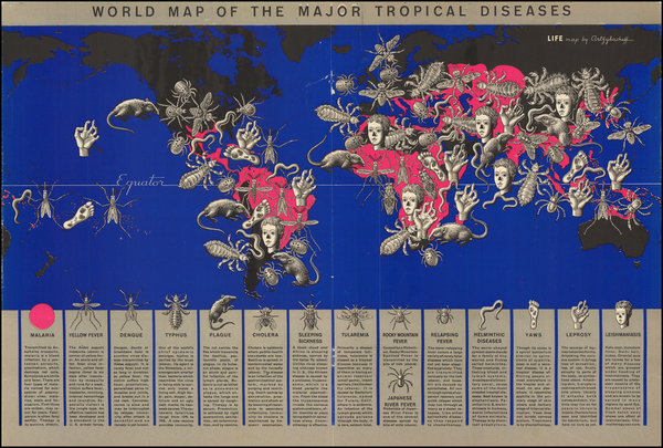 14-World and Pictorial Maps Map By Boris Artsybasheff