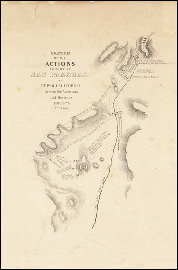 24-California and Other California Cities Map By William Hemsley Emory