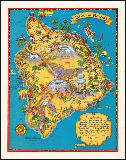 46-Hawaii and Hawaii Map By Ruth Taylor White