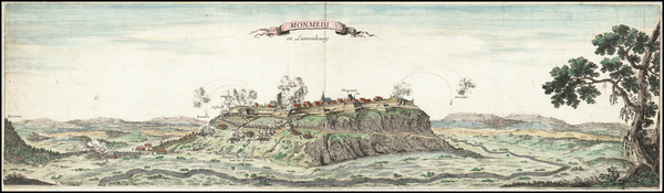 35-Luxembourg and France Map By Anonymous