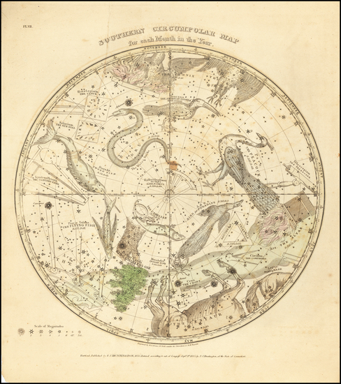 63-Celestial Maps Map By Elijah J. Burritt