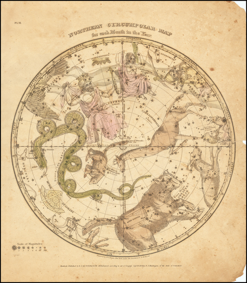 73-Celestial Maps Map By Elijah J. Burritt