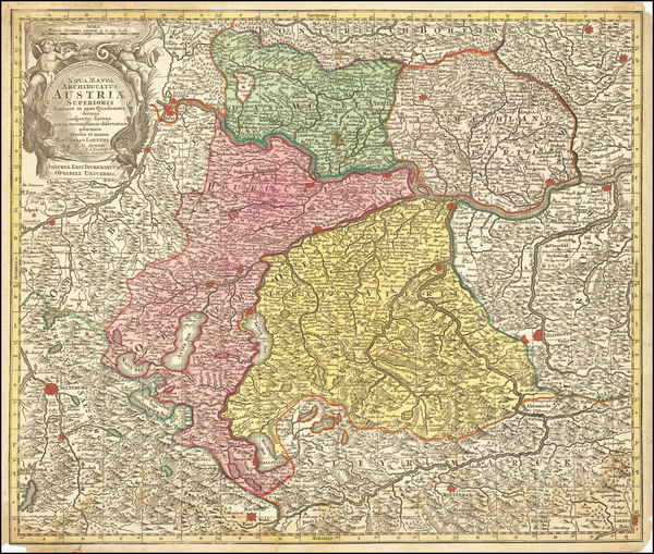 35-Austria Map By Tobias Conrad Lotter