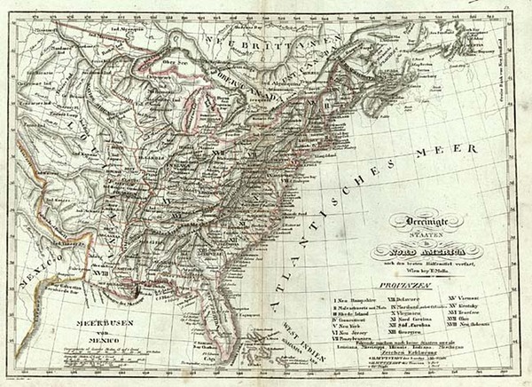 67-United States, Texas, Midwest and Plains Map By Tranquillo Mollo