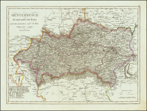 14-Austria Map By Tranquillo Mollo