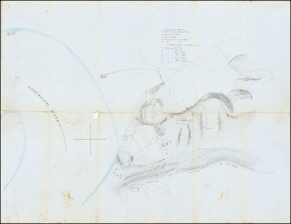 81-Mississippi and Civil War Map By Anonymous